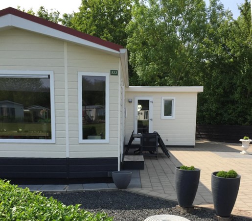 Luxe 6-persoons chalet op park De Kleine Belties in het Vechtdal
